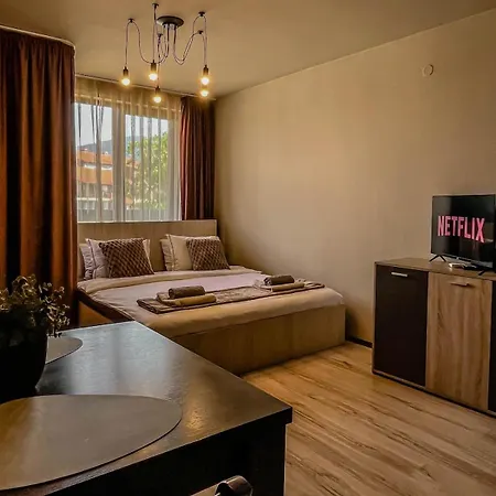 New! Sunny For 2 Balcony & Free Parking * Bansko